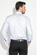 Рубашка мужская с контрастными запонками 50PD0060 светло-сиреневый