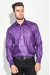 Рубашка мужская с контрастными запонками 50PD0060 сливовый Рубашка мужская с контрастными запонками 50PD0060 сливовый