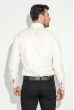 Рубашка мужская с контрастными запонками 50PD0060 молочный Рубашка мужская с контрастными запонками 50PD0060 молочный