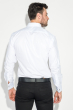 Рубашка мужская с контрастными запонками 50PD0060 белый