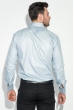 Рубашка мужская с контрастными запонками 50PD0060 серо-голубой Рубашка мужская с контрастными запонками 50PD0060 серо-голубой