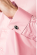Рубашка мужская с контрастными запонками 50PD0060 темно-розовый