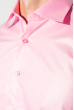 Рубашка мужская с контрастными запонками 50PD0060 ярко-розовый