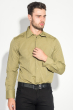 Рубашка мужская в стильных оттенках 50PD0120 оливковый