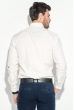 Рубашка мужская в стильных оттенках 50PD0120 молочный