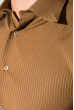 Рубашка мужская в стильных оттенках 50PD0120 коричневый