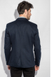 Пиджак мужской на пуговицах, классический 197F027-2 темно-синий