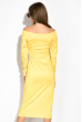 Платье 110P021 желтый