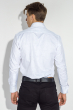 Рубашка мужская узор пейсли 50PD54105 белый