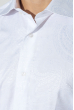 Рубашка мужская узор пейсли 50PD54105 белый
