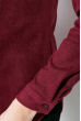 Рубашка женская из мягкой ткани 64PD3411-2 бордо
