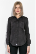 Рубашка женская из мягкой ткани 64PD3411-2 черный