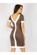 Платье кофейно-молочное 265P9843 кофейно-молочный
