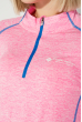 Батник спортивный женский, длинный рукав 306V001-3 розовый меланж