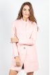 Пальто женское стильное 37P005 розовый