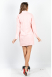 Пальто женское стильное 37P005 розовый