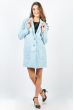Пальто женское стильное 37P005 голубой