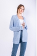 Кардиган женский 647F006 голубой