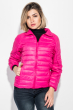 Куртка женская демисезонная, на молнии 191V004 розовый