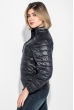 Куртка женская демисезонная, на молнии 191V004 черный Куртка женская демисезонная, на молнии 191V004 черный