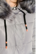 Куртка женская 120PGO802 светло-серый