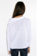 Рубашка женская с пуговицами на плече 69P0944 белый