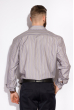 Классическая рубашка в полоску 120PAR104 серо-фиолетовый