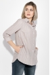 Блузка женская в вертикальную полоску 64PD2901 беж-белый