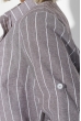 Блузка женская в вертикальную полоску 64PD2901 серо-белый