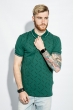 Поло мужское 412F004 зеленый