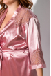 Комплект (ночная рубашка и халат) женский 124P004-1 лиловый