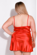 Комплект (ночная рубашка и халат) женский 124P004-1 красный