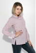 Блузка женская сбоку на завязках 64PD316-1 розовый , кубики
