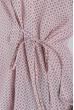 Блузка женская сбоку на завязках 64PD316-1 розовый , кубики