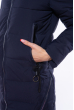 Женская приталеная куртка 120PSKL3709 темно-синий