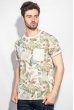 Футболка мужская летний принт 429F002-1 цветочный принт