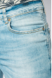 Джинсы мужские светлые потертые 421F003-3 голубой