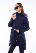 Стильная женская куртка 120PSKL1718 темно-синий