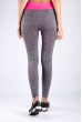 Лосины женские спортивные 19PL074 серо-розовый