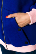 Куртка женская 121P020 сине-розовый