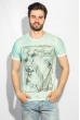 Футболка мужская 435F002-4 мятный Футболка мужская 435F002-4 мятный