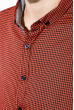 Рубашка мужская в клетку 511F003-9 красно-черный