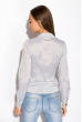 Рубашка женская приталенного покроя 118P006 светло-серый