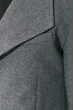 Пальто мужское кашемировое 186V001 серый