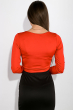 Костюм женский (юбка, топ) 110P157 красно-черный