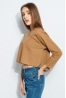 Джемпер женский укороченный 957K003 капучино