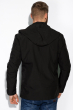 Мужская куртка с капюшоном 157P2057 черный