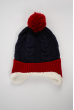 Комплект детский (для мальчика) шапка, шарф и перчатки 120PTEM53119 junior сине-красный