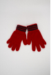Комплект детский (для мальчика) шапка, шарф и перчатки 120PTEM53119 junior красно-синий
