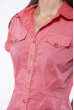 Рубашка женская 118P014-1 коралловый